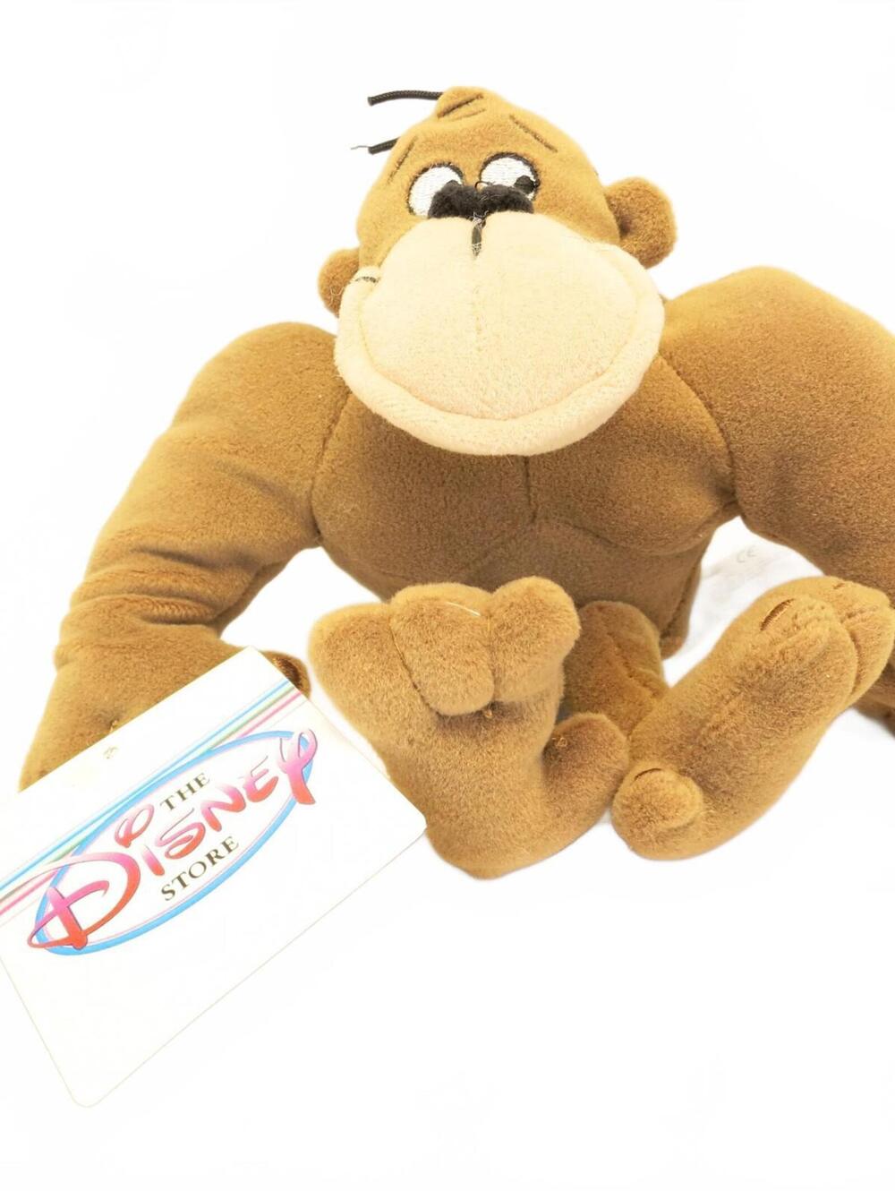 Disney Bean Bag Plush George of the Jungle Aple Monkey 8” NWT